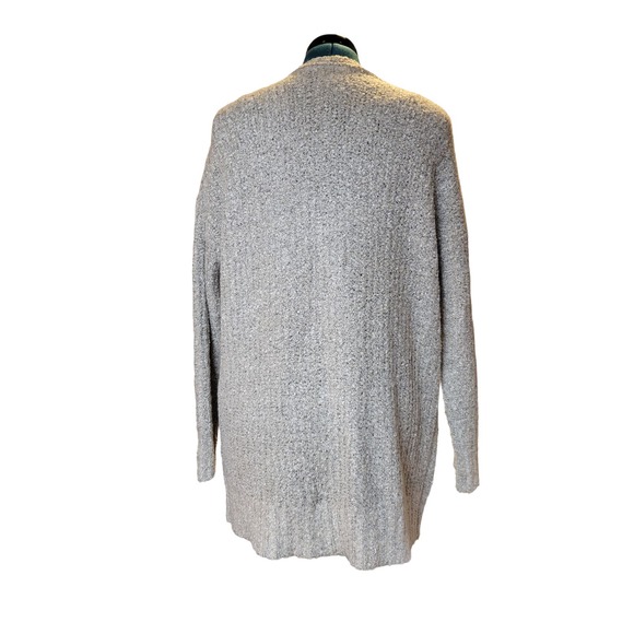 Pink Republic Long Cardigan Tan Black Knit XL - Picture 3 of 8